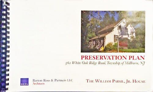          Parsil: Preservation Plan; 361 White Oak Ridge Road, Township of Millburn, NJ picture number 1
   