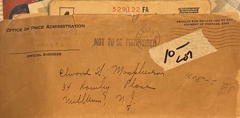          Macpherson: War ration books, 1943 picture number 1
   