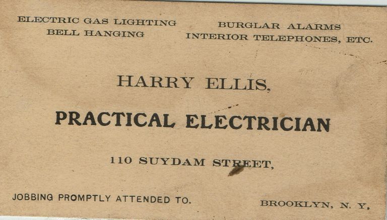          Ellis: Harry and Walter Business Cards picture number 1
   