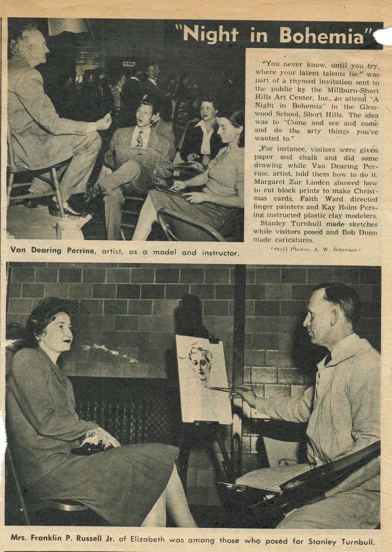          Millburn Art Center: Night in Bohemia, 1944 picture number 1
   