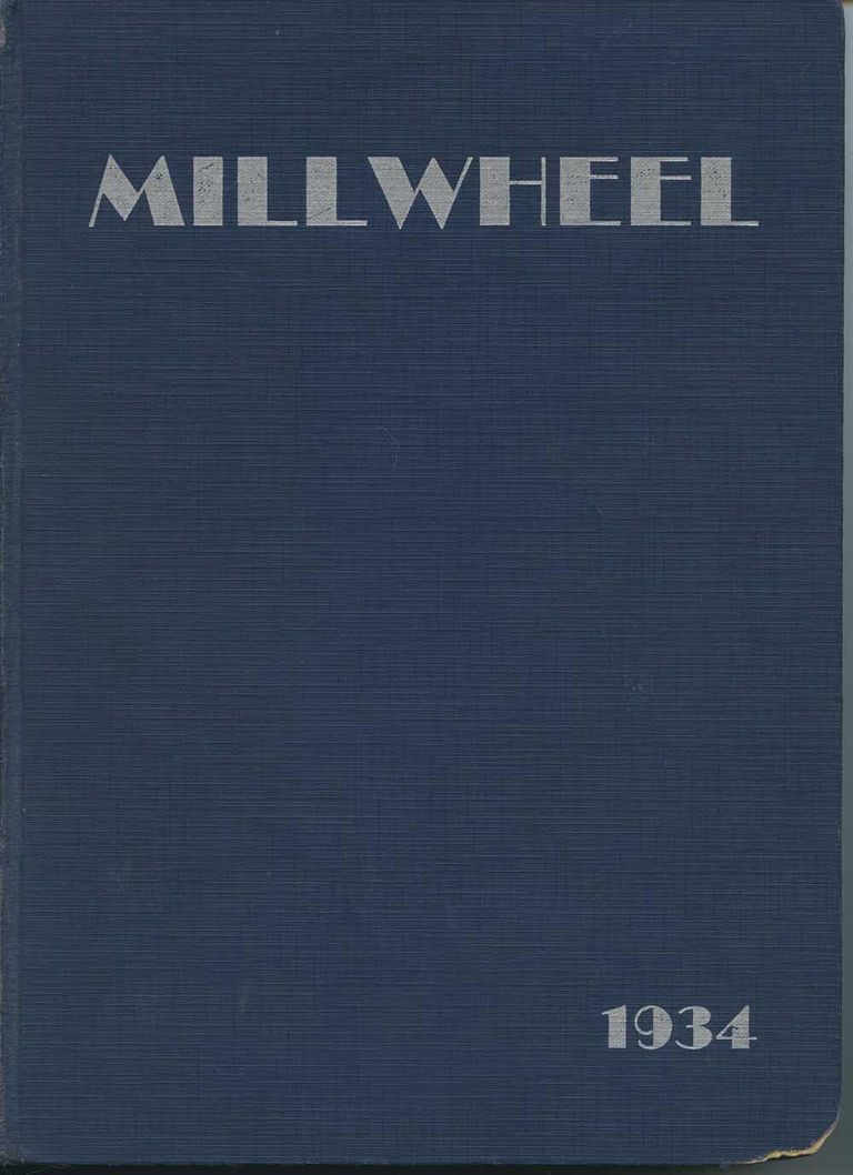          1934 Millburn High School Millwheel Yearbook picture number 1
   