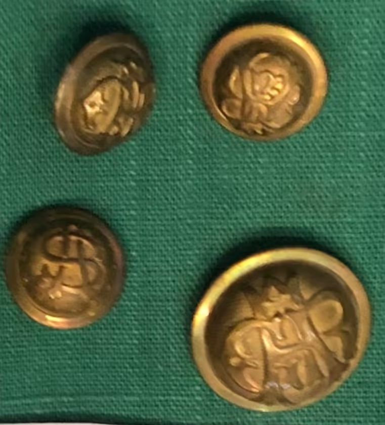          G.A.R.: Brass Buttons for G.A.R. and Sons of Union Veterans Uniforms picture number 1
   