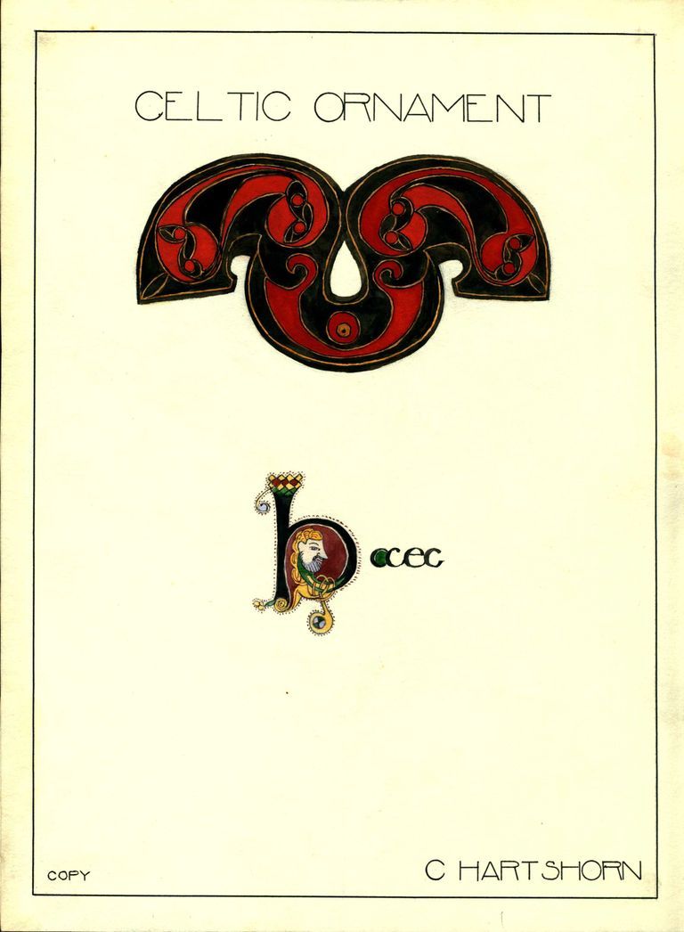          Hartshorn: Cora Hartshorn Celtic Ornament Design picture number 1
   