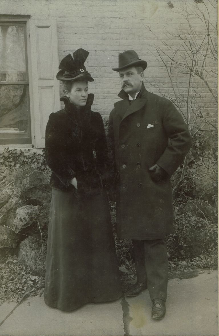          Kellogg: Jeanine Hill and unknown male, February 7, 1893 picture number 1
   