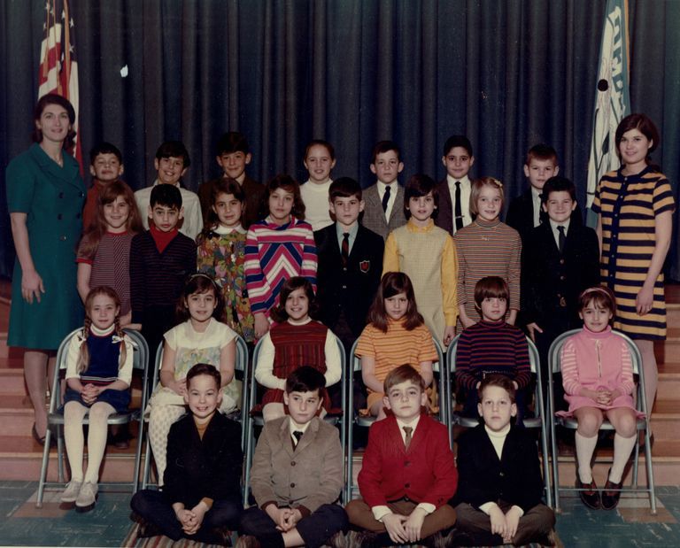          Deerfield School, 3rd Grade Class Photograph, 1966 picture number 1
   