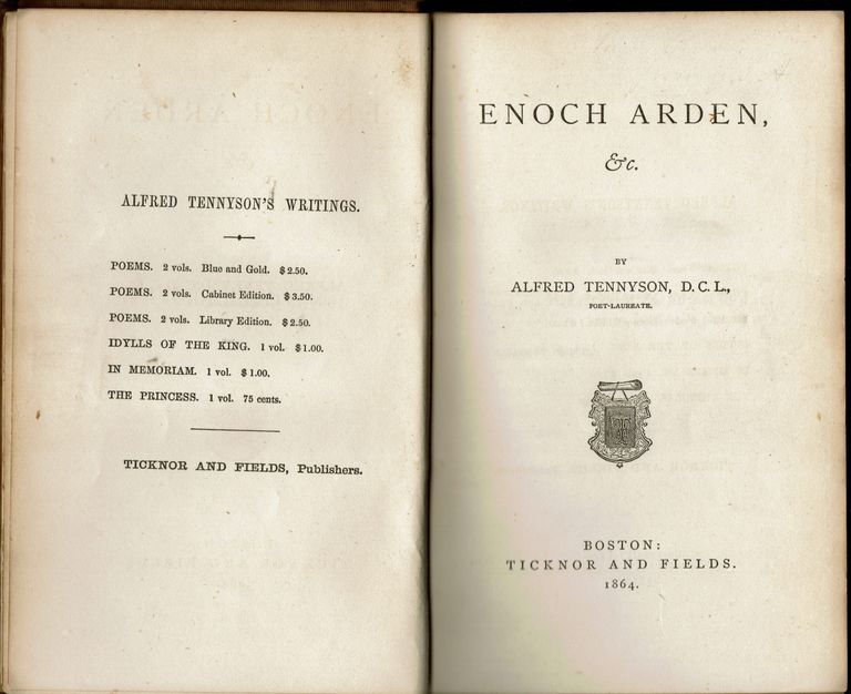          Alfred Tennyson, Enoch Arden & c., 1864 picture number 1
   