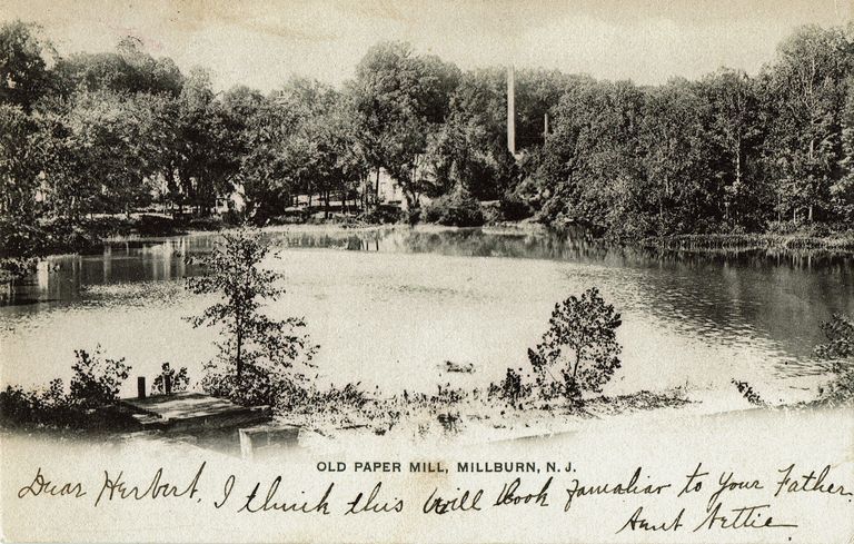          Old Paper Mill, c. 1908 picture number 1
   