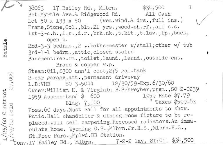          17 BAILEY ROAD picture number 1
   