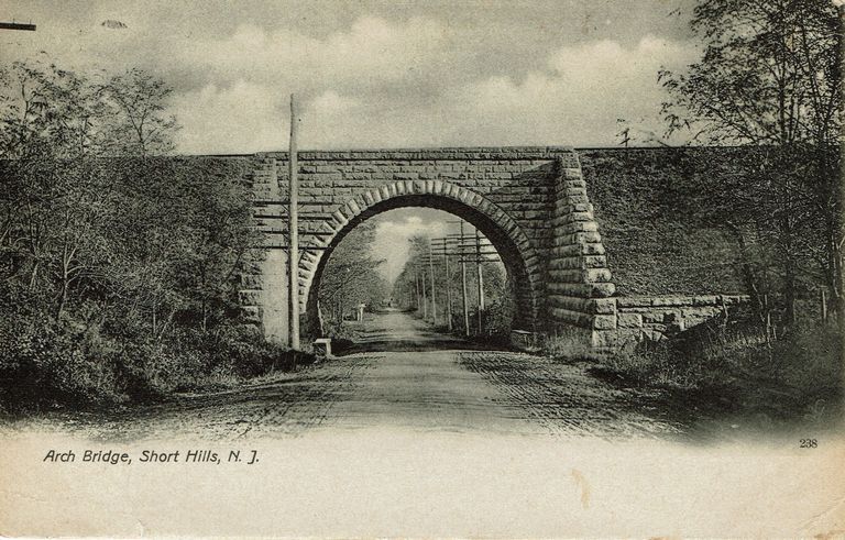         Arch Bridge: Arch Bridge, Short Hills, 1909 picture number 1
   
