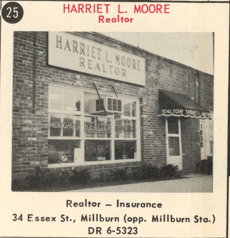          Harriet L. Moore Realtor, 34 Essex Street, 1955 picture number 1
   
