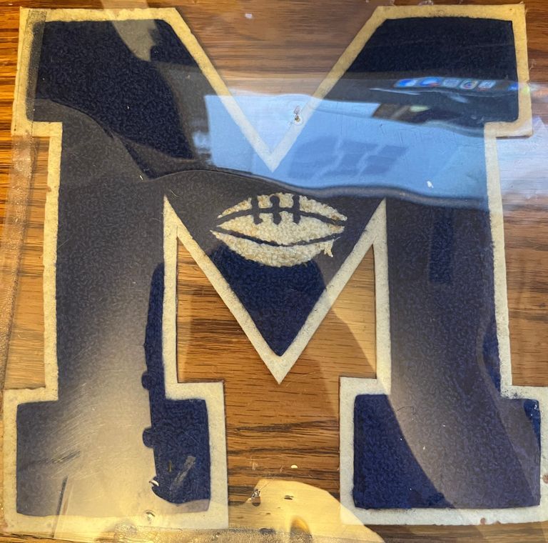          Millburn High School: Varsity Football Letter Patch picture number 1
   