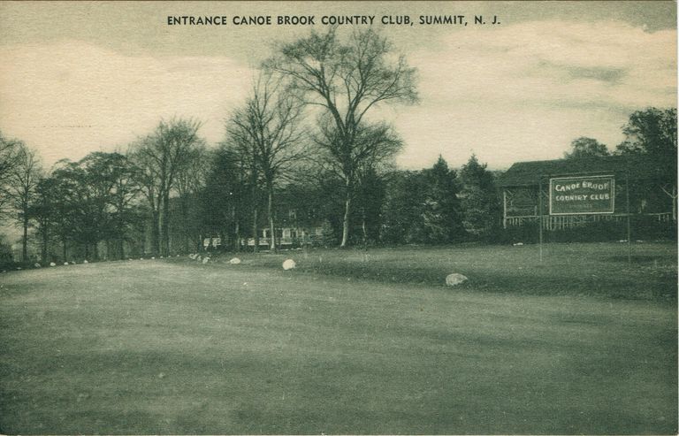          Canoe Brook: Entrance Canoe Brook Country Club, Summit, NJ picture number 1
   
