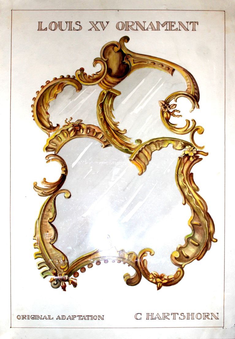          Hartshorn: Cora Hartshorn Louis XV Ornament Design picture number 1
   