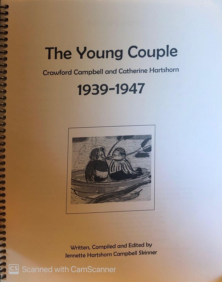          Hartshorn Family History: The Young Couple Crawford Campbell and Catherine Hartshorn 1939-1947 picture number 1
   