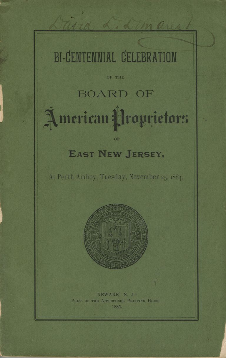          Bi-Centennial Celebration of the Board of American Proprietors, 1885 picture number 1
   