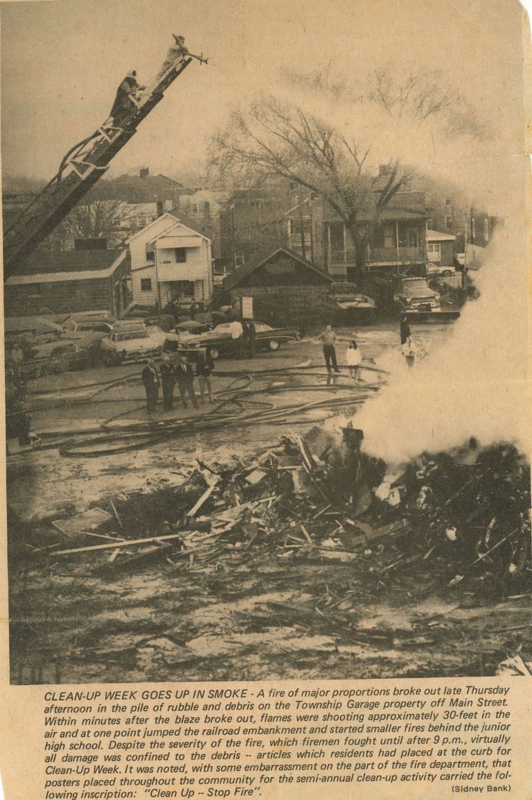          Fire: Township Garage Fire, 1968 picture number 1
   