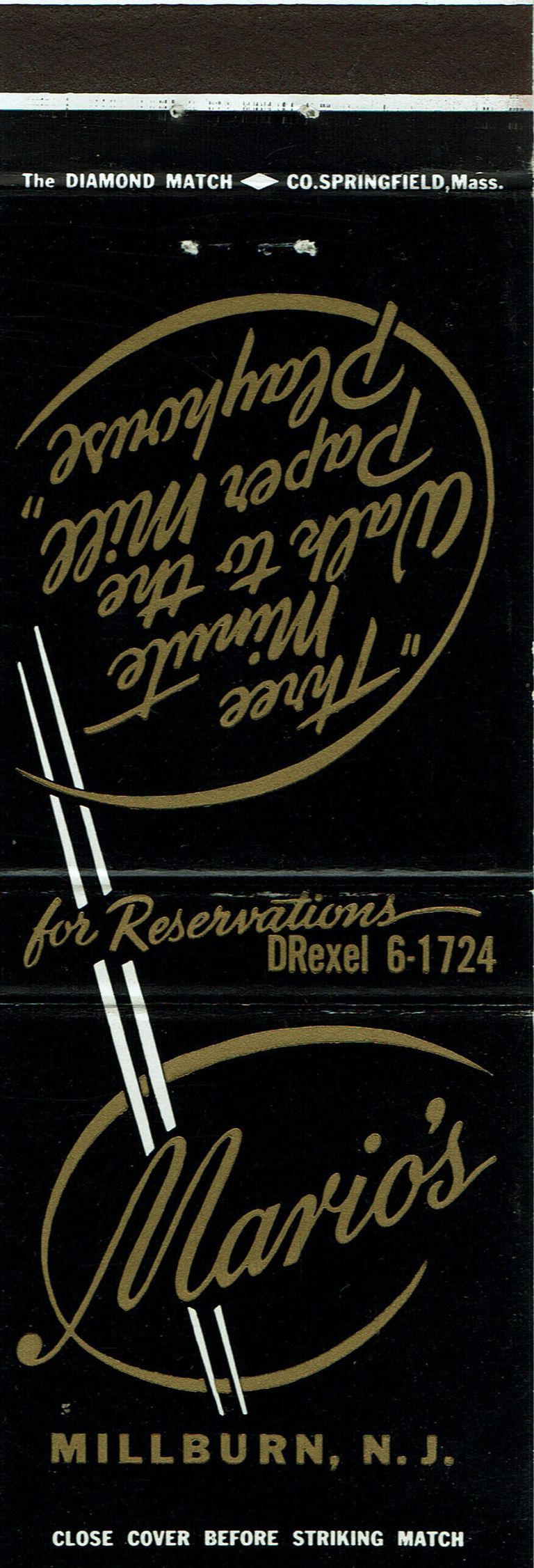          Mario's Restaurant Matchbook Covers picture number 1
   