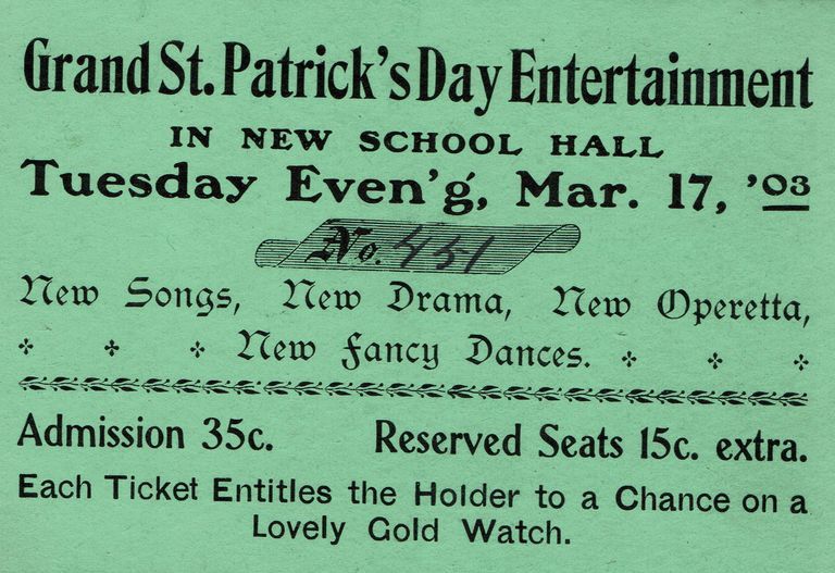          Flanagan: St. Patrick's Day Entertainment, 1903-4 picture number 1
   