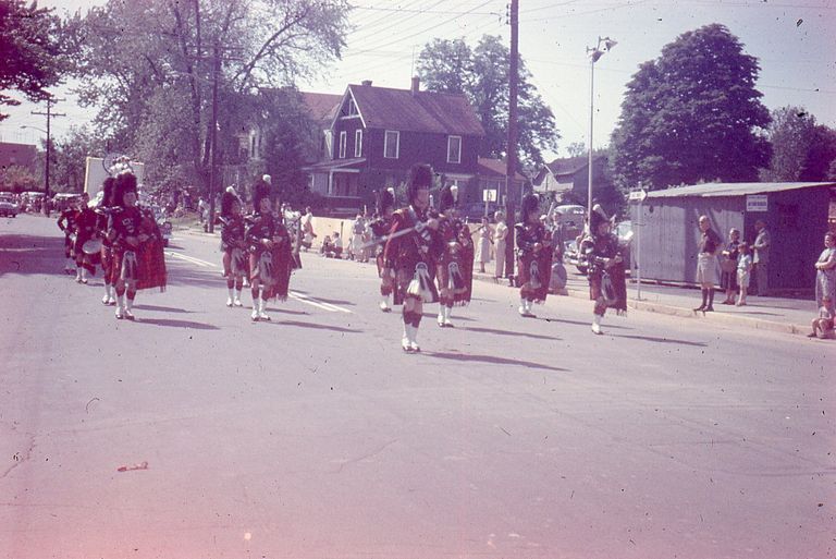          Centennial Parade: Scottish Bag Pipers, 1957 picture number 1
   