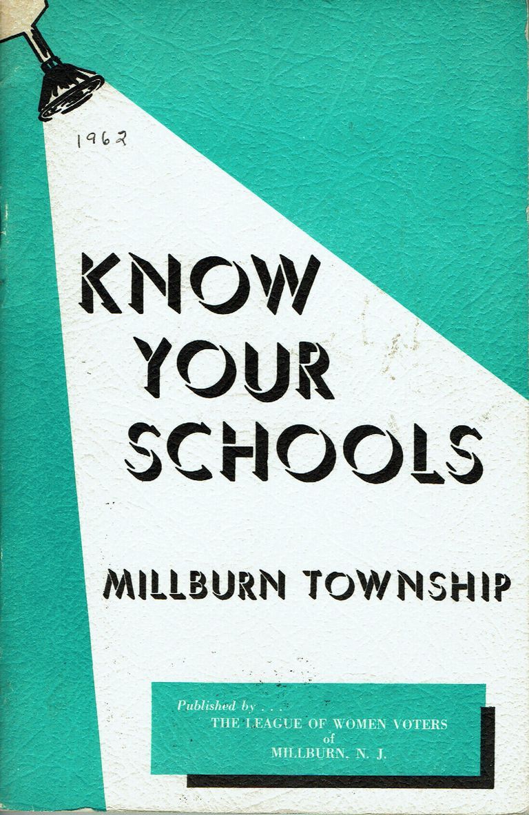          Know Your Schools, Millburn Township, 1962 picture number 1
   