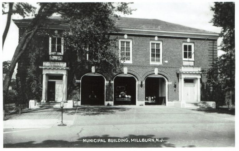          Fire Department: Millburn Fire House, Town Hall, Municipal Building picture number 1
   