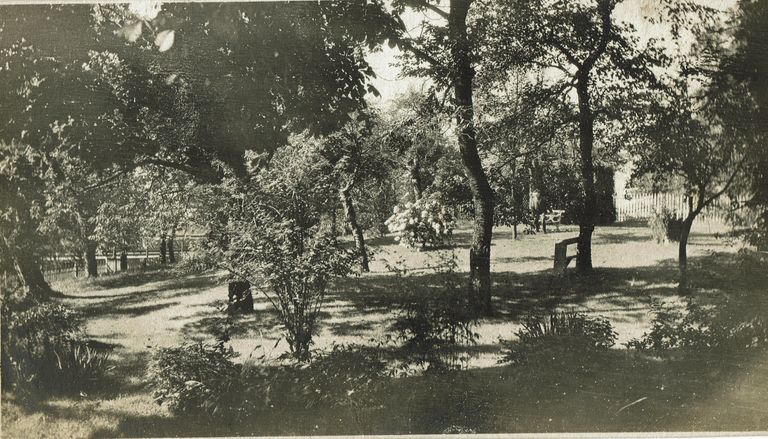          Brison Home: Lawn Looking Southwest, 1900 picture number 1
   