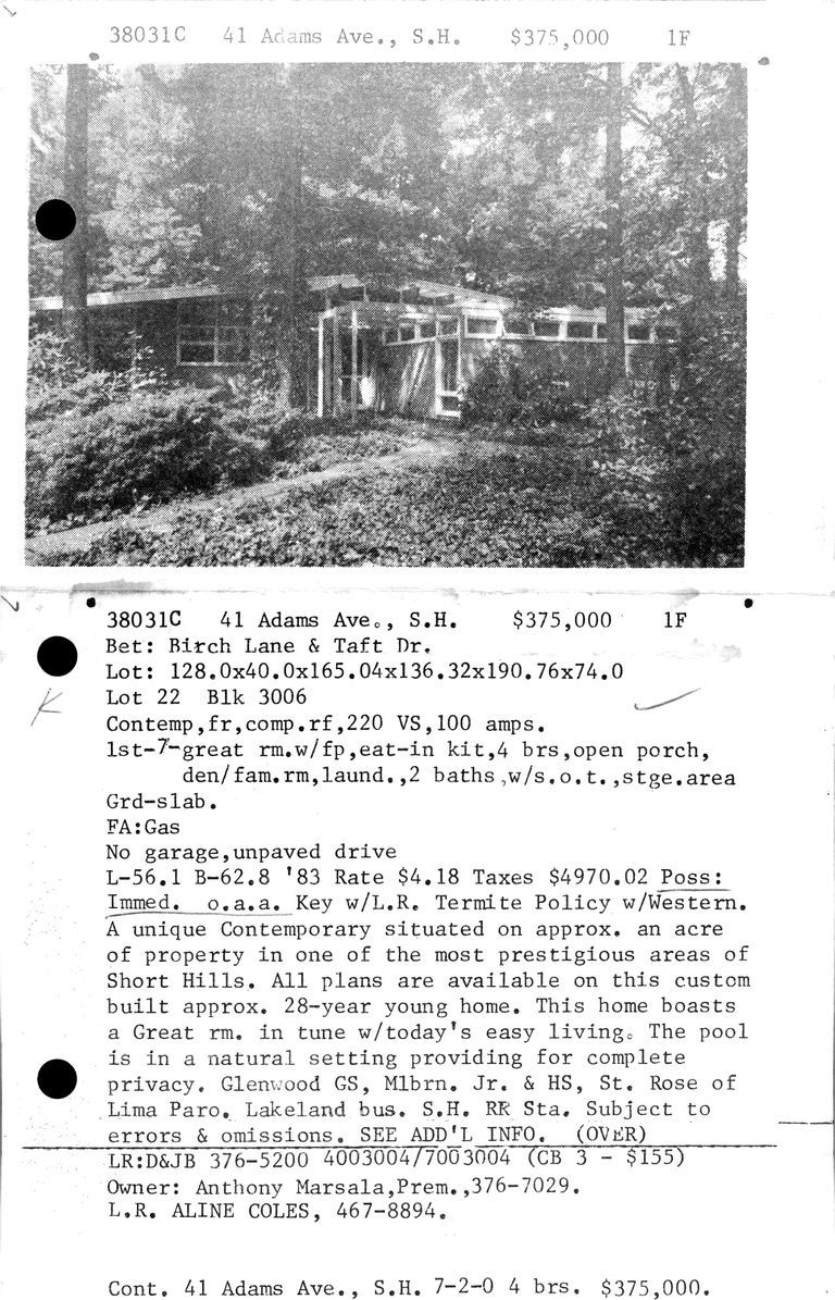          41 ADAMS AVENUE picture number 1
   