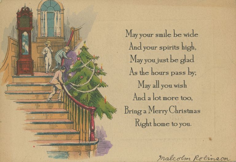          Kellogg: Christmas Card with Verse picture number 1
   