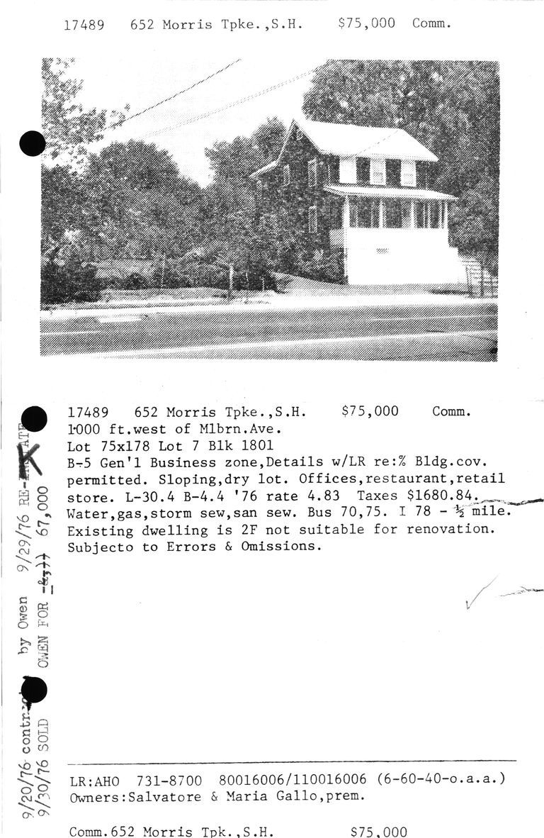          652-MORRIS-TURNPIKE picture number 1
   