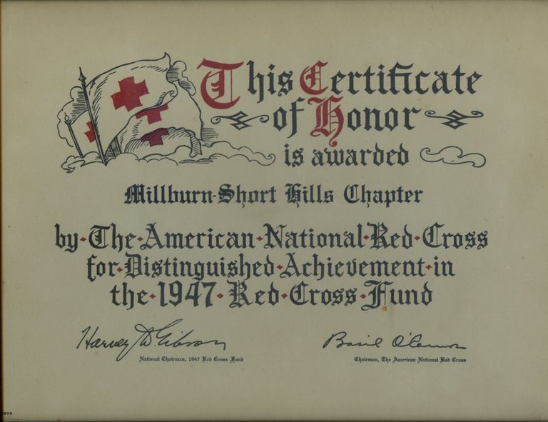          Red Cross: Certificate 1947 picture number 1
   