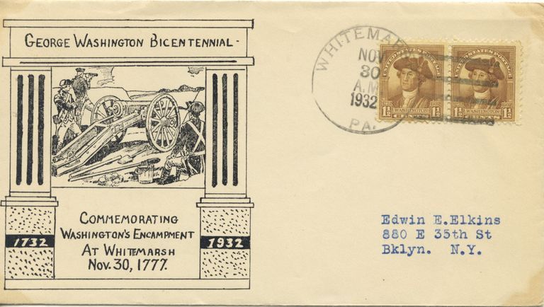          George Washington Bicentennial: First Day Covers Celebrating the Bicentennial of Washington's Birth, 1932 picture number 1
   