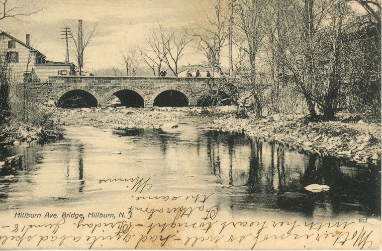          Millburn Avenue Bridge, Millburn, N.J., 1908 picture number 1
   