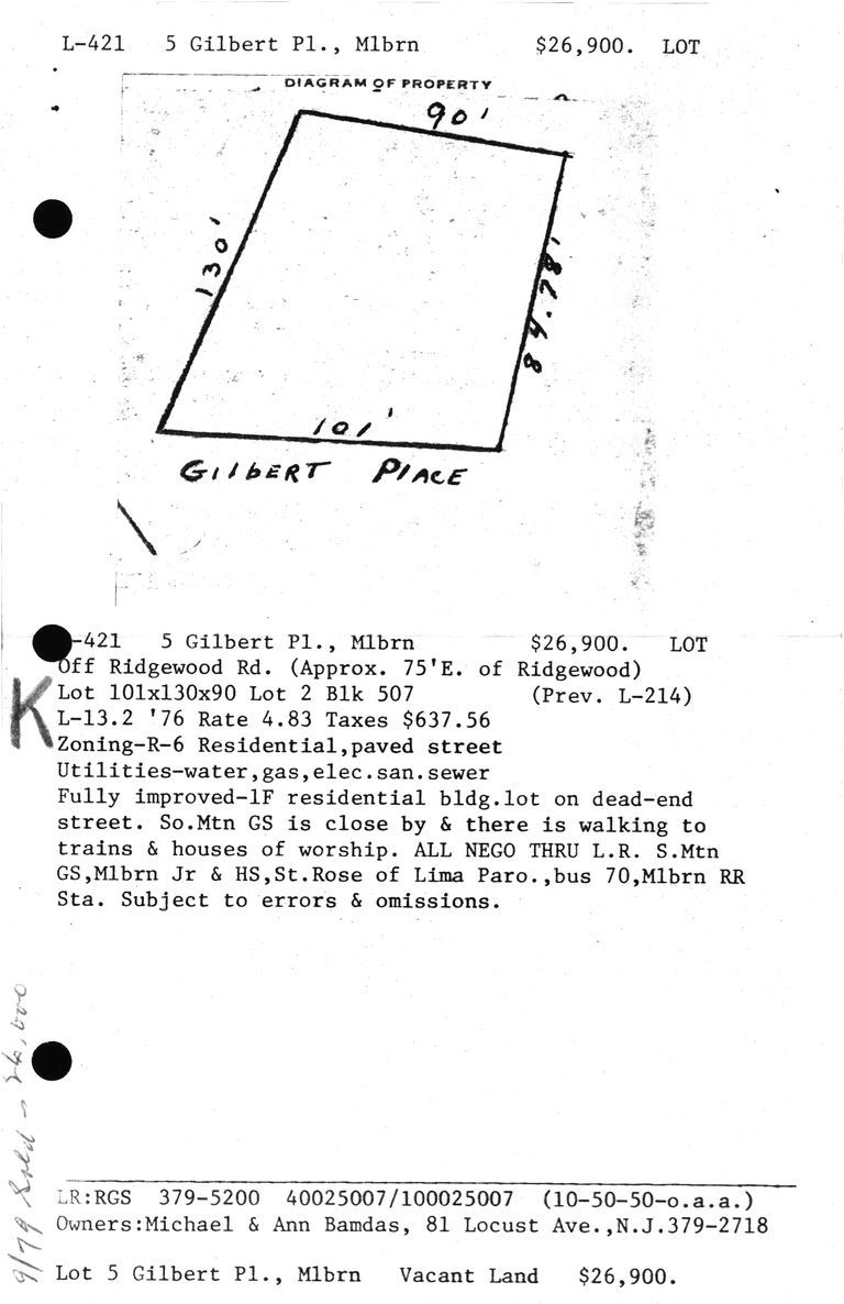          5-GILBERT-PLACE picture number 1
   