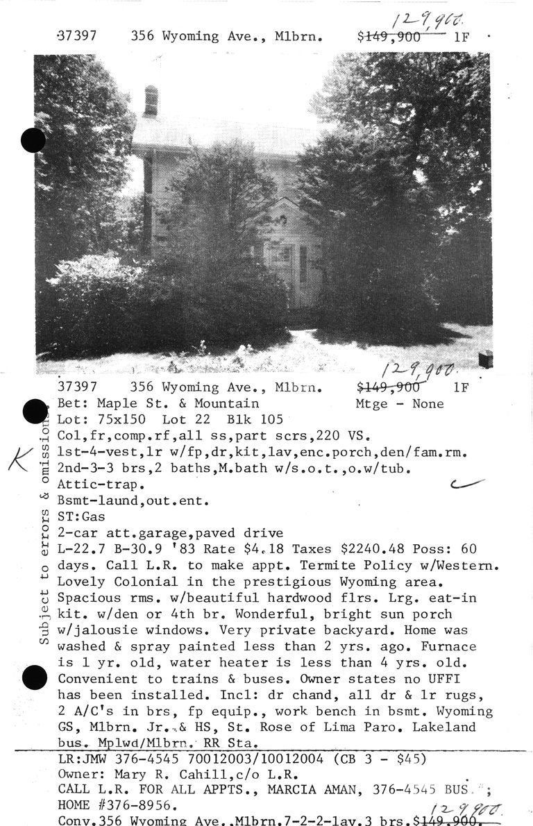          356-WYOMING-AVENUE picture number 1
   