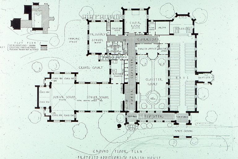          Christ Church: Plans for 1935 Additions picture number 1
   