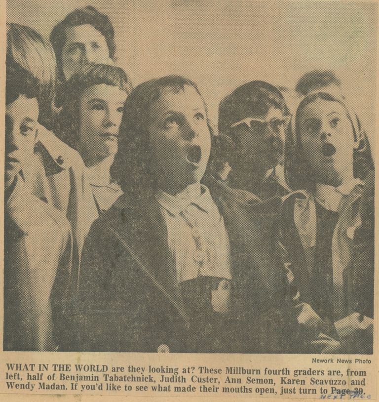          Millburn Public Schools: Elementary School Newark Airport Field Trip, 1962 picture number 1
   