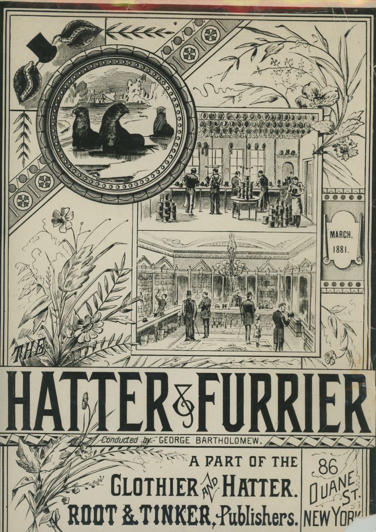          Hatter & Furrier: Hat Industry Publication, 1881 picture number 1
   