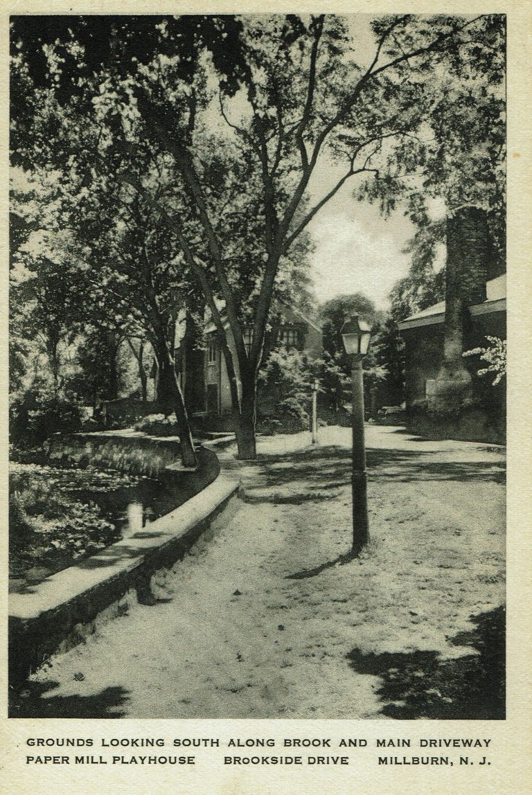          Along Brook & Main Driveway; Postally unused
   