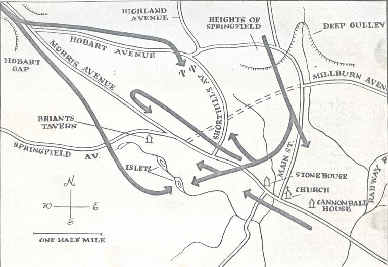          Battle of Springfield: Route of American Soldiers picture number 1
   