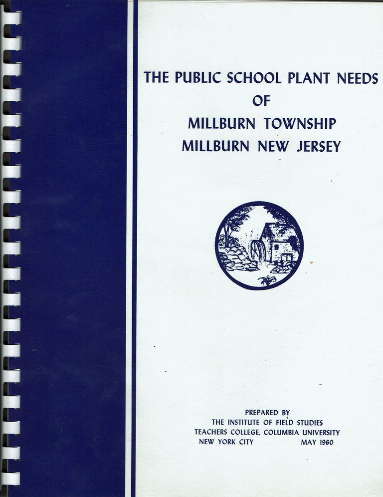          Public School Plant Needs of Millburn Township Report, 1960 picture number 1
   