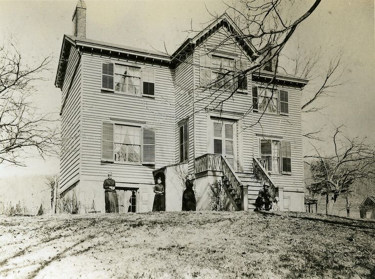          Frisby home in early 1850's.; Photo ID #40
   