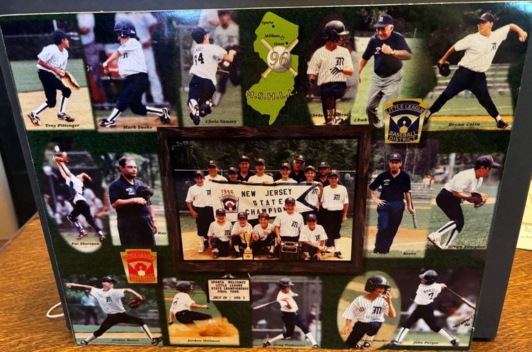          Baseball: Composite Photograph of the 1996 Millburn Little League State Champion Team picture number 1
   