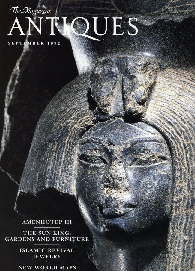         Antiques Magazine September 1992 picture number 1
   