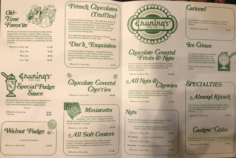          Grunings: Gruning's Dessert Menu picture number 1
   