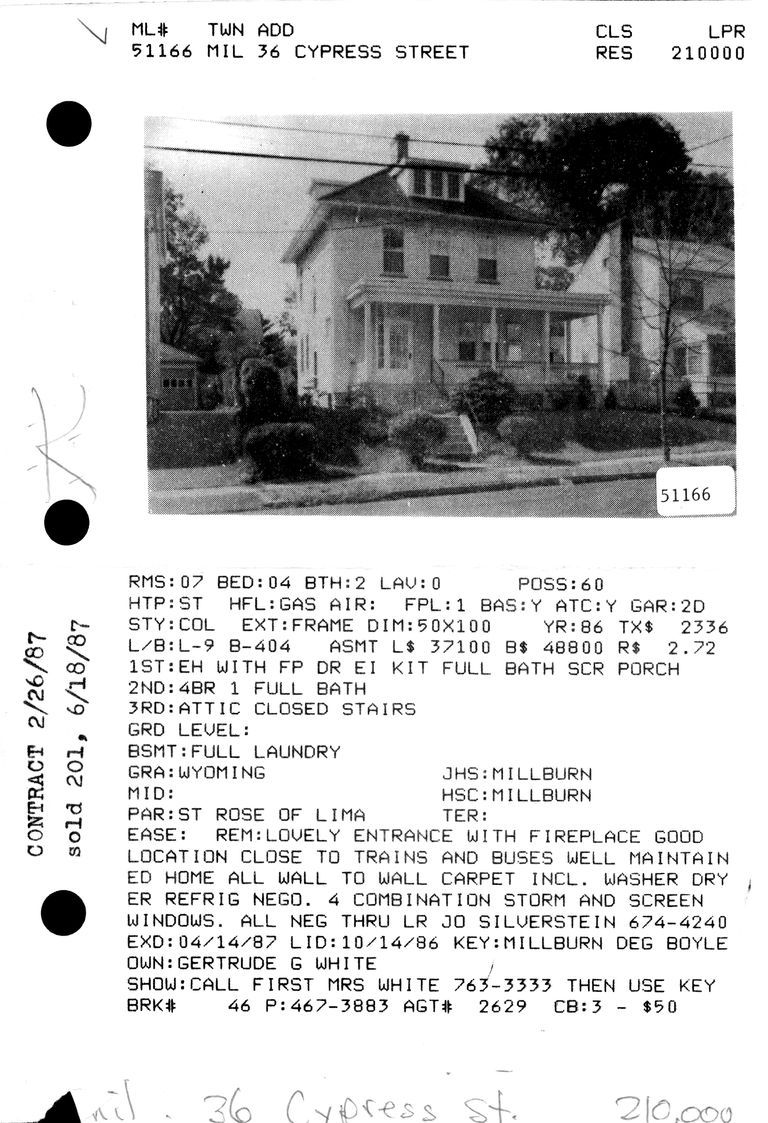          36 CYPRESS STREET picture number 1
   