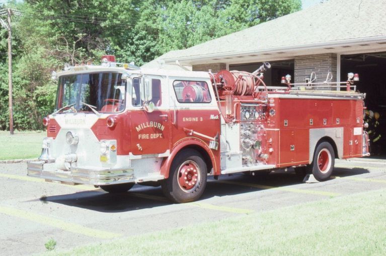         Fire Department: Millburn Fire Department Engine 3, 1987 picture number 1
   