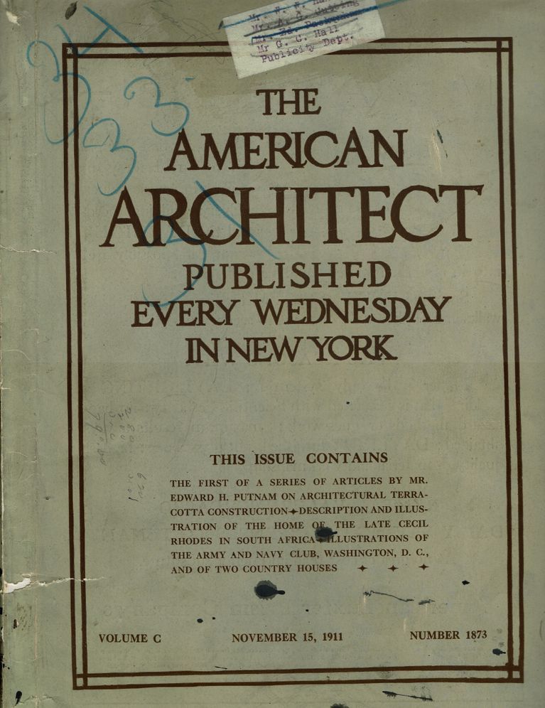          American Architect, 365 Hobart Avenue, Linfield article, 1911 picture number 1
   