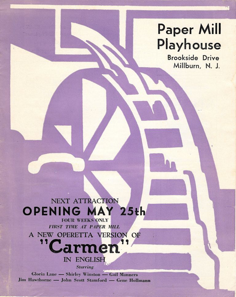         Paper Mill Playhouse Program: Oklahoma, 1954 picture number 1
   