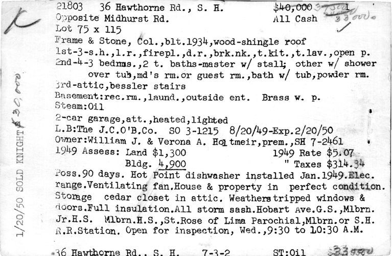          36 HAWTHORNE ROAD picture number 1
   