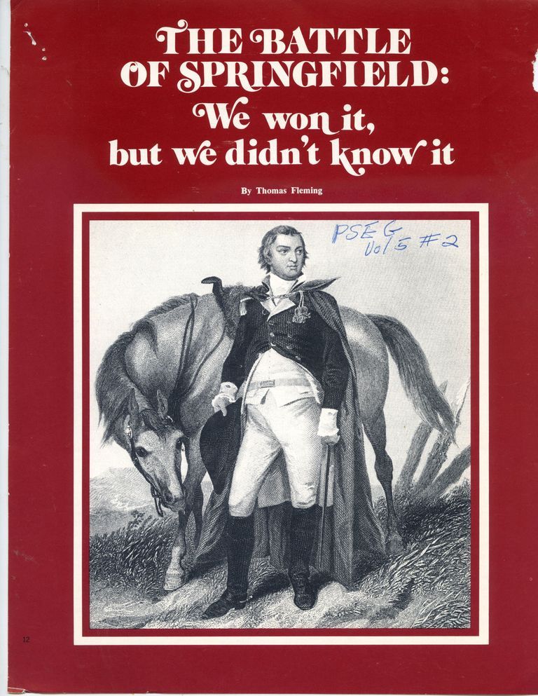          Battle of Springfield: Cover of Battle Summary written by Thomas Fleming picture number 1
   